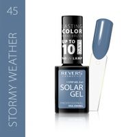 revers solar gel lakier do paznokci #45 niebieski 12 ml efekt hybrydy