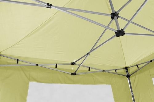 Pawilon ogrodowy PROFI rozkładany 3 x 3 m - champagne, 4 ściany na Arena.pl