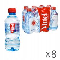 Vittel Woda Mineralna Niegazowana Naturalna Mineralizacja - PET - 8x0,33L