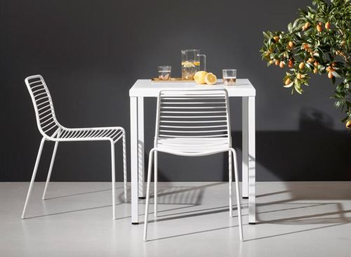 Krzesło Summer białe metalowe na Arena.pl