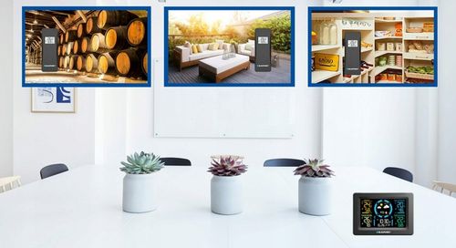 Stacja pogody Blaupunkt WS40BK + 3 CZUJNIKI ZEWNĘTRZNE na Arena.pl