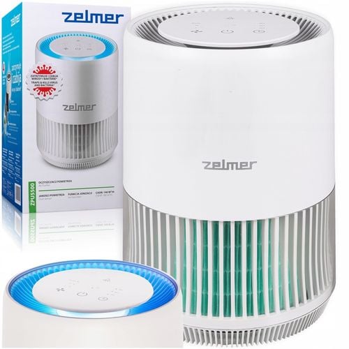 OCZYSZCZACZ POWIETRZA ZELMER JONIZACJA DLA ALERGIKÓW PURIFIER JONIZATOR na Arena.pl