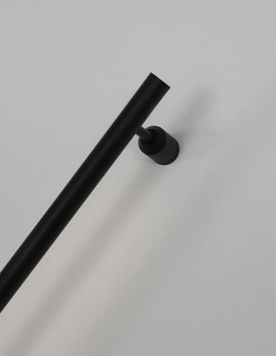 Ledowa listwa ścienna Buin lampa do przedpokoju 20W czarna na Arena.pl