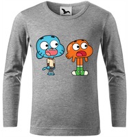 Koszulka z długim rękawem Świat Gumballa