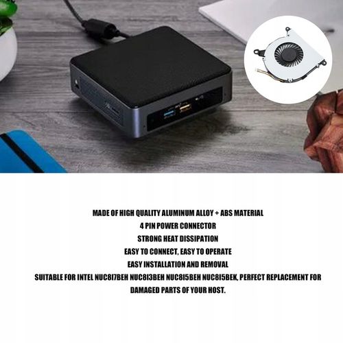 WENTYLATOR LAPTOPÓW DO INTEL NUC8I3BEH NUC8I5BEH na Arena.pl
