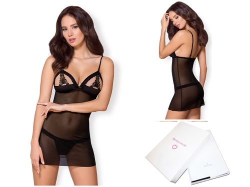 Czarna koszulka Obsessive prześwitująca  S/M na Arena.pl