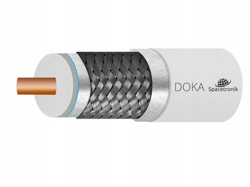 Kabel RG6 Spacetronik DOKA PE 4K Trishield 100m na Arena.pl
