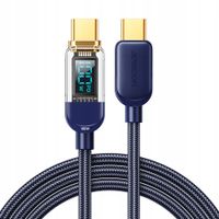 2 x Kabel USB-C Joyroom 100W 1.2m Szybkie Ładowanie i Transfer Danych Niebi