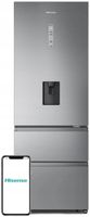 Lodówka HISENSE RT641N4WIE1 No frost 200cm Szara