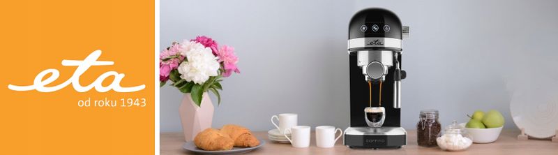 EKSPRES do kawy ETA Coffito ciśnieniowy 20 bar 1465W spienianie MLEKA zdjęcie 14