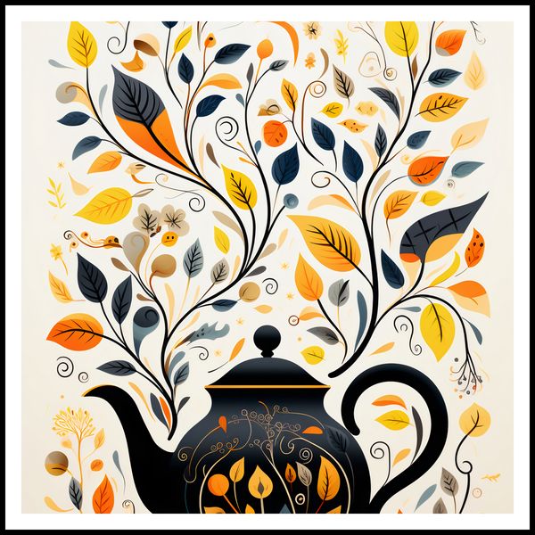 Plakat 90x90cm Jesienna Melodia zdjęcie 3