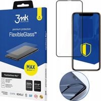 Szkło Hybrydowe Apple iPhone 11 Pro Max - 3mk FlexibleGlass Max Black