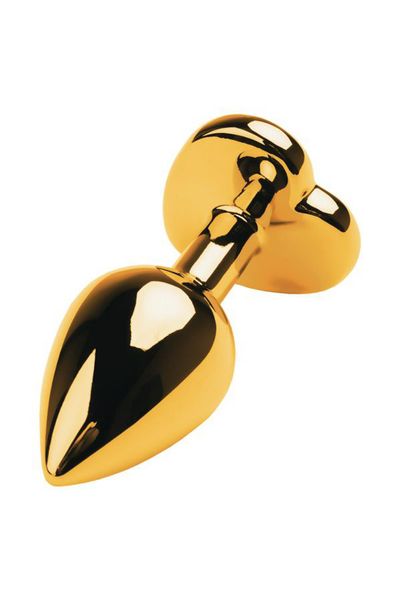 Gold Anal Plug With Gem zdjęcie 2