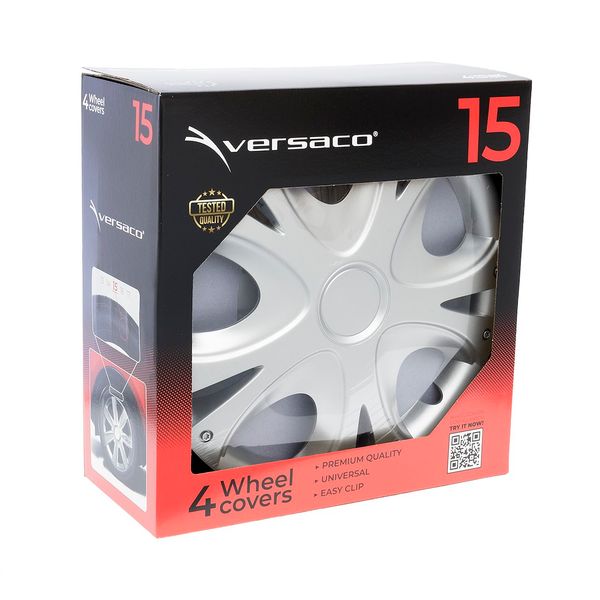Kołpaki Dynamic silver 15", 4 szt. zdjęcie 4