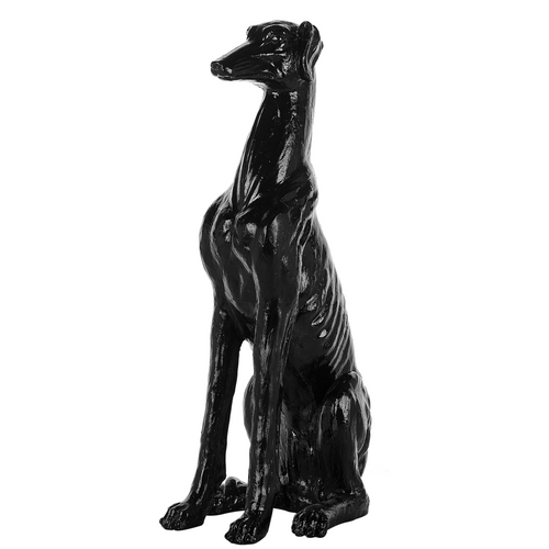 Figurka Pies Czarna Greyhound na Arena.pl