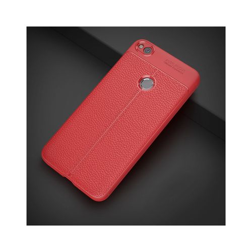 Litchi Pattern Etui Huawei P9 Lite 2017 czerwone na Arena.pl