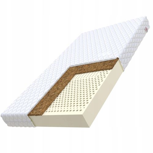 Materac LATEKSOWO KOKOSOWY 80x200 20cm H2 H3 SUPER WENTYLACJA PERFOROWANY na Arena.pl