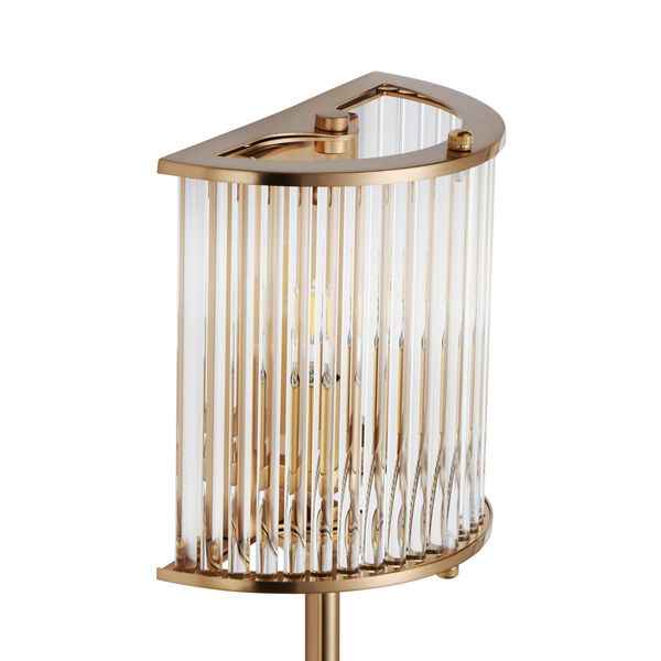 Lampa ścienna SERGIO-1 złota 40 cm zdjęcie 3