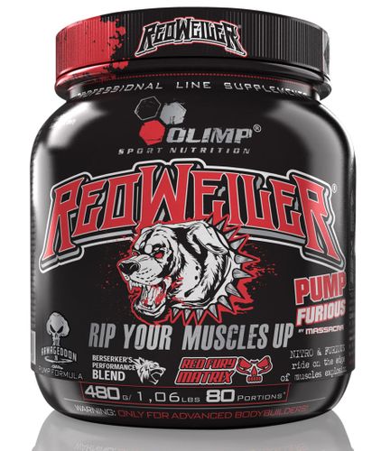 Olimp - Redweiler 480g red punch na Arena.pl