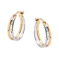 Złote kolczyki Staviori