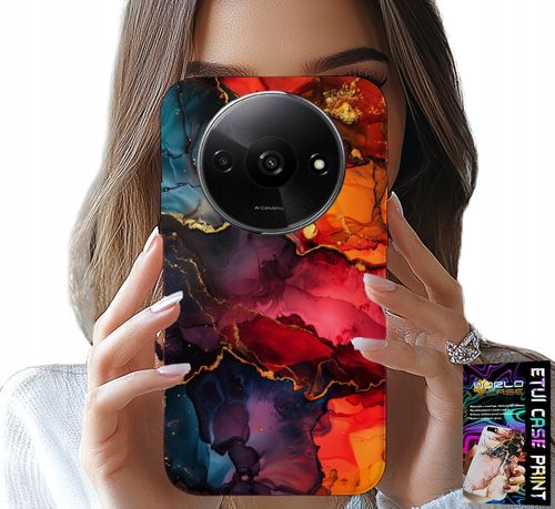 ETUI DO XIAOMI REDMI A3 - KAMIENNE WZORY, OBUDOWA CASE + SZKŁO na Arena.pl