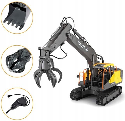 KOPARKA ZDALNIE STEROWANA MŁOT CHWYTAK CHDOUBLEE VOLVO EC160E na Arena.pl