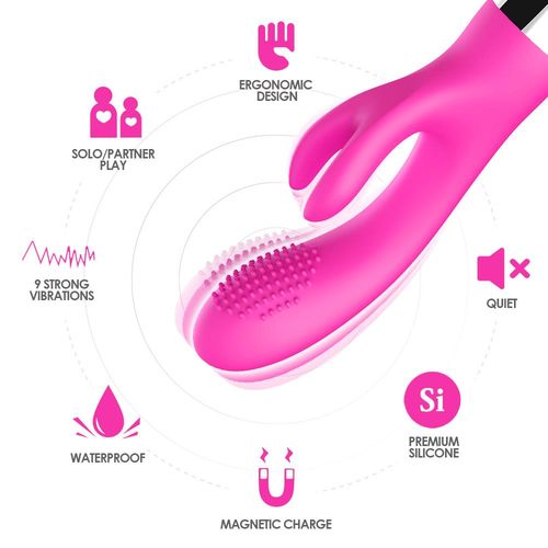 "Króliczek do masażu punktu G z 9 trybami - 20 cm" na Arena.pl