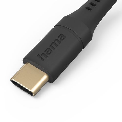Kabel HAMA Ładujący/data Flexible USB-A - USB-C 1.5m Czarny na Arena.pl