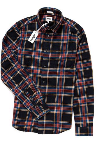 WRANGLER LS 1PKT BUTTON DOWN BLACK W5883OK01 L na Arena.pl