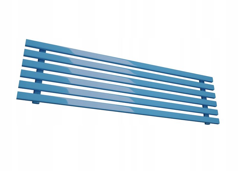 Grzejnik poziomy HORYZONT6 45x100 niebieski zdjęcie 3