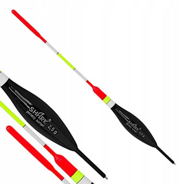 Spławik Przelotowy z BALSY SHARK 2,5 g / 19 cm zdjęcie 1