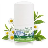 MACROVITA Olive.elia naturalny dezodorant roll-on z kryształem Green Tea 50ml