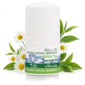 Macrovita Olive.elia naturalny dezodorant w kulce z kryształem Green Tea 50ml