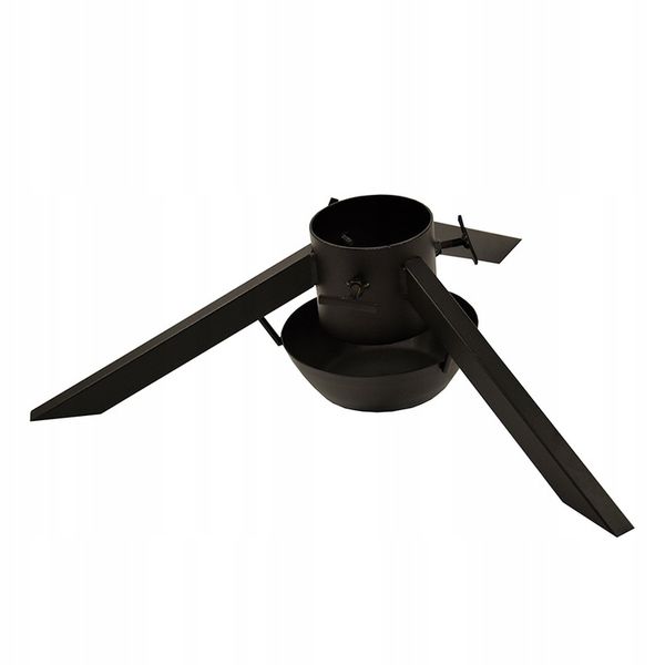 Stojak na choinkę metalowy z misą na wodę stojak pod choinkę czarny 105 mm zdjęcie 8