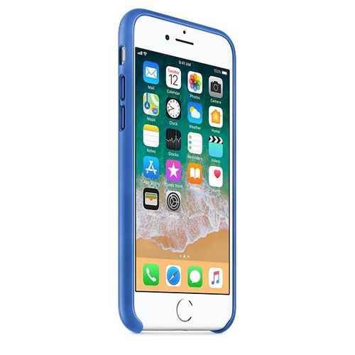 Apple iPhone 8 / 7 Leather Case - Electric Blue na Arena.pl
