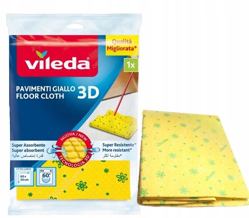 ścierka do podłogi vileda z mikrofibry 3d 1 szt. na Arena.pl