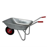 Taczka ogrodowa lekka 80L ocynkowana – wózek ogrodowy transportowy AW-TO