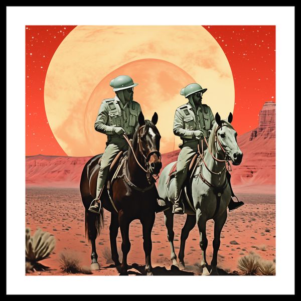 Plakat 60x60cm Patrol Kosmiczny zdjęcie 3