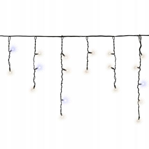 LAMPKI SOPLE 50LED ZEWNĘTRZNE IP65 PRO BIAŁE FLASH 2,5m GRUBE PROFESJONALNE na Arena.pl