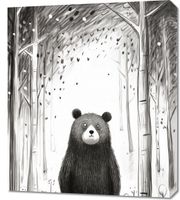 Obraz 60x70cm Ciekawski Miś