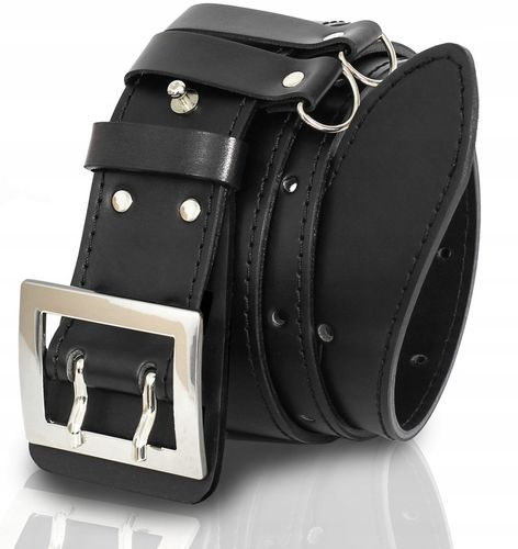 PAS oficerski skórzany pasek wojskowy SKÓRA r. 105 na Arena.pl