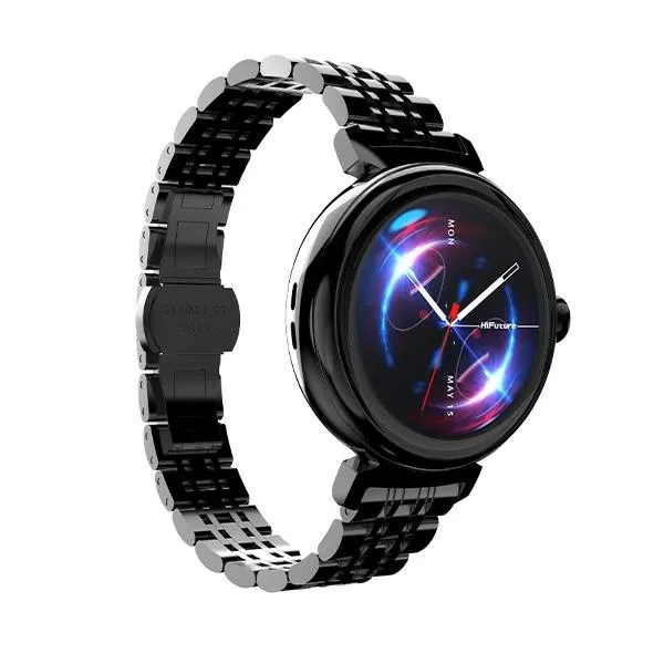 Smartwatch HiFuture Aura damski  - czarny zdjęcie 1
