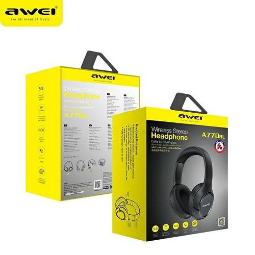 awei słuchawki nauszne bluetooth a770blczarny/black na Arena.pl