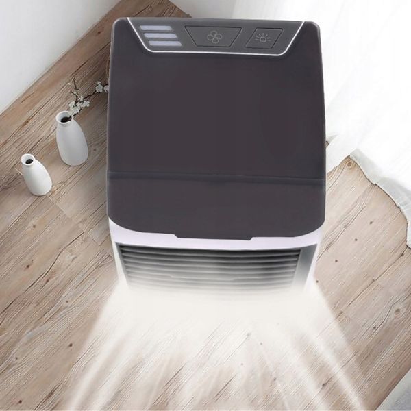 PRZENOŚNY MAŁY KLIMATYZER USB NA WODĘ i LÓD 3W1 KLIMATOR DO DOMU WENTYLATOR zdjęcie 14