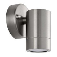 Metalowa tuba na ścianę Palin 101349 Saxby srebrna