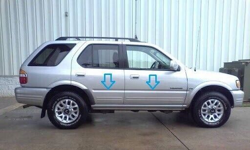 Honda Passport 1997-2002 - Listwy chrom boczne drzwi chromowane ochronne zdjęcie 1