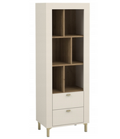 Nowoczesny Regał Otwarty 60 cm Kaszmir 2 Sz ROSA DL 3 kolory