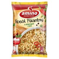 AMINO Nudle Rosół Pikantny 57g