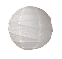 lampion papierowy 40cm biały abażur
