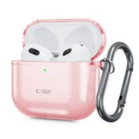 Etui Tech-Protect FlexAir TPU DO AirPods 4 Baby Pink Zawieszka